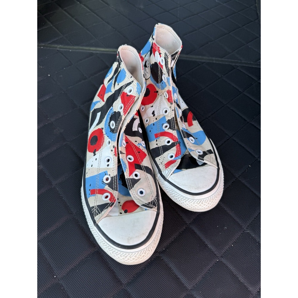 Converse Chuck Taylor All Star High Top Blue, Red, White Colorway Size 6 Women